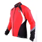 China OEM Windproof Fleece Winter Cycling Thermal Jacket Cycling Jersey Long Sleeve