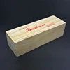 Professional wholesale plastic play dominoes game with wooden packaging box