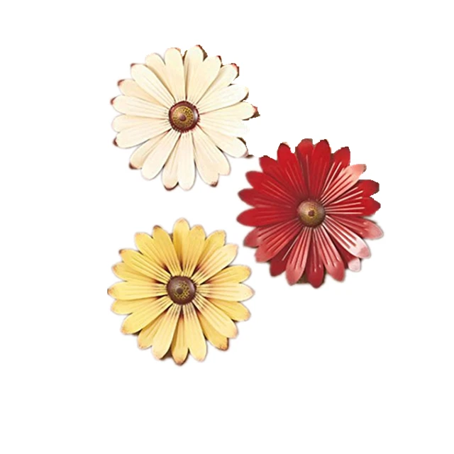 Metal Cream Red Yellow Metal Flower Wall Art Decor, As photo show or as per your request
Metal Cream Red Yellow Metal Flower Wall Art Decor, As photo show or as per your request