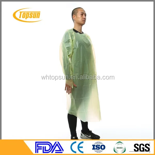 protective cpe gown