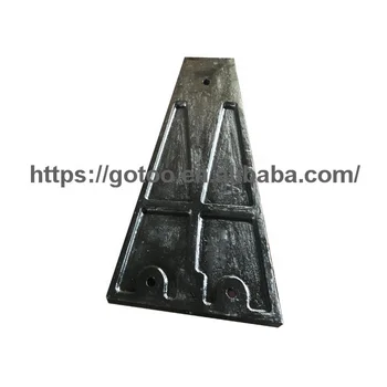 high manganese Keestrack plate for jaw crusher parts