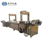 304 Stainless Steel Plantain Chips Frying Machine/Batch Fryer Machine