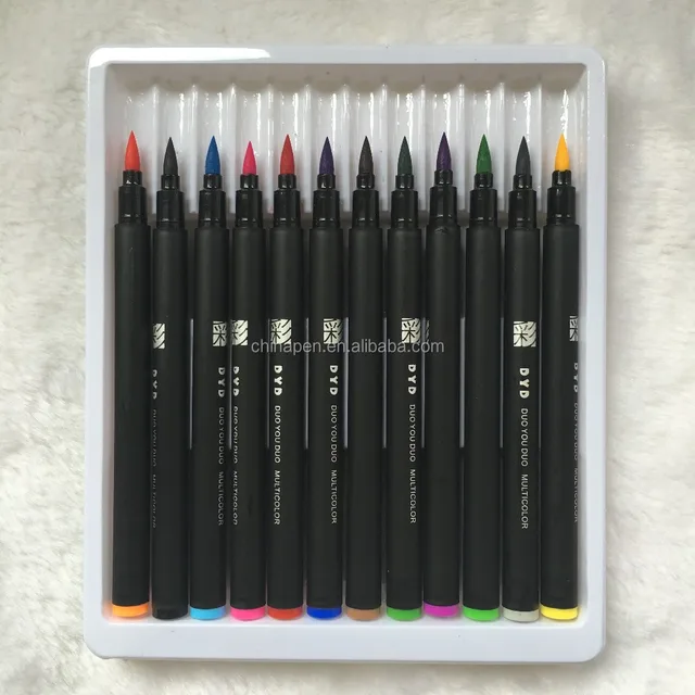 new promotional gift items colorful marker pen with highlighter