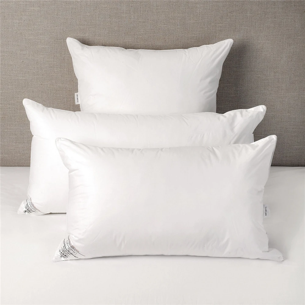 Down Filled Body Pillow Synthetic Feather Pillows Goose Feather