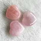 Magic Heart Shaped Rose Quartz Crystal Creative Stone for Wedding Gift