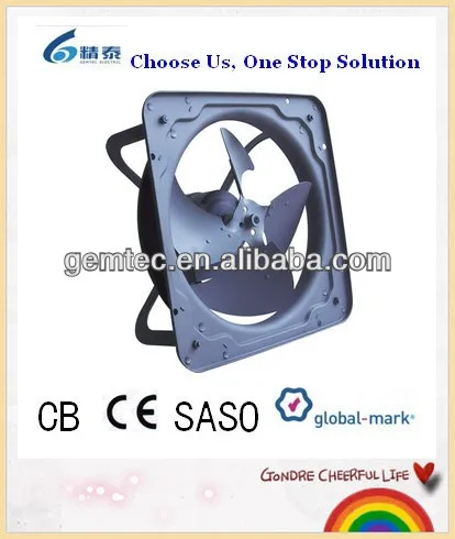 Industrial ventilating fan/ Heavy duty exhaust fan/ metal wall mounted fan100% copper motor