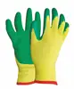 building rugged wear latex coated working gloves