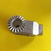 Custom precision casting investment casting aluminum parts with gears / lost wax casting gears for heavy machines