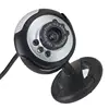 5.0 Mega USB 6 LED Chinese Webcam Kinds of Webcam Web Cam Camera PC Laptop New