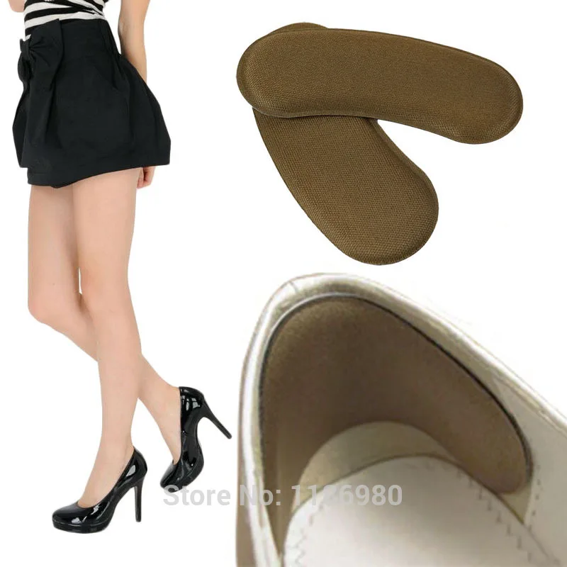 1 Pairs Shoes Cushion Women Sticky Shoe Heel Inserts Heel Protector