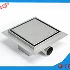 floor drain stainless steel cover/floor drain/water drainage channel for bathroom shower