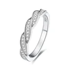 Customized fashion Italy new designs natural cubic zirconia stone 925 sterling silver ring