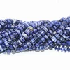 Fancy Sodalite Blue Color Smooth Natural Gemstone Round Tube Barrel Beads