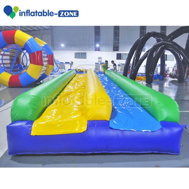 Sliding,sliding glass door inflatable sliding way