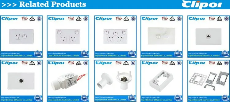 ゴールド サプライヤー clipol DS605 250 ボルト 16a 3 ギャング saa ライト スイッチ仕入れ・メーカー・工場