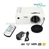 Mini Battery Powered LED 12V 1080P Portable Home Theatre Beamer UC18 Projector