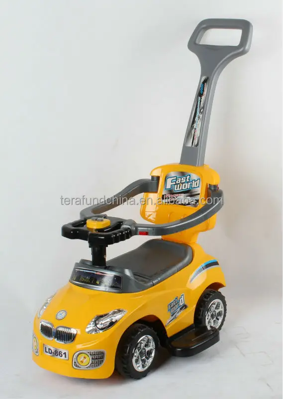 ride on car with handle