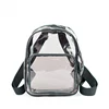 Custom wholesale clear plastic backpack children transparent PVC school bag