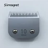 Sirreepet professional pet clipper replacement blade 10#(1.6mm) steel and ceramic fit andis oster laube conair wahl grooming