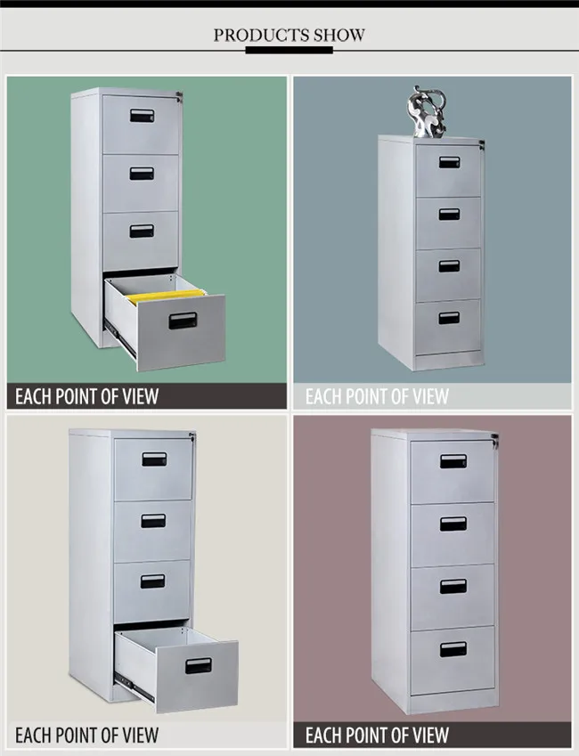 Metal Pulls 4 Drawers Office Furniture Otobi Furniture In Bangladesh
