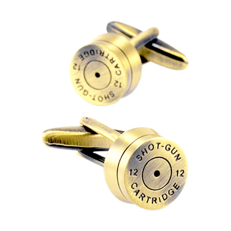 SAVOYSHI Novelty Round Bronze Bullet Shirt Cufflinks for Mens Fashion Brand Jewelry Wholesale
SAVOYSHI Novelty Round Bronze Bullet Shirt Cufflinks for Mens Fashion Brand Jewelry Wholesale