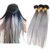 Qingdao Factory Wholesale Grey Remy Human Hair Weave, Brazilian virgin hair for sale
