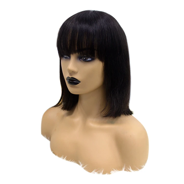 Wholesale Natural black short bob lace wig human hair middle part lace front wig with Baby Hair
Wholesale Natural black short bob lace wig human hair middle part lace front wig with Baby Hair