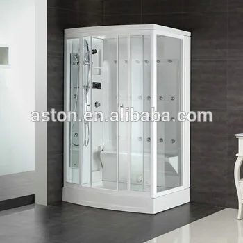 luxury computer controlled steam shower room with FM/CD connection