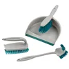 Toprank Household Cleaning Brush Set Mini Folding Broom And Dustpan Set Plastic Broom Handle With Broom Brush