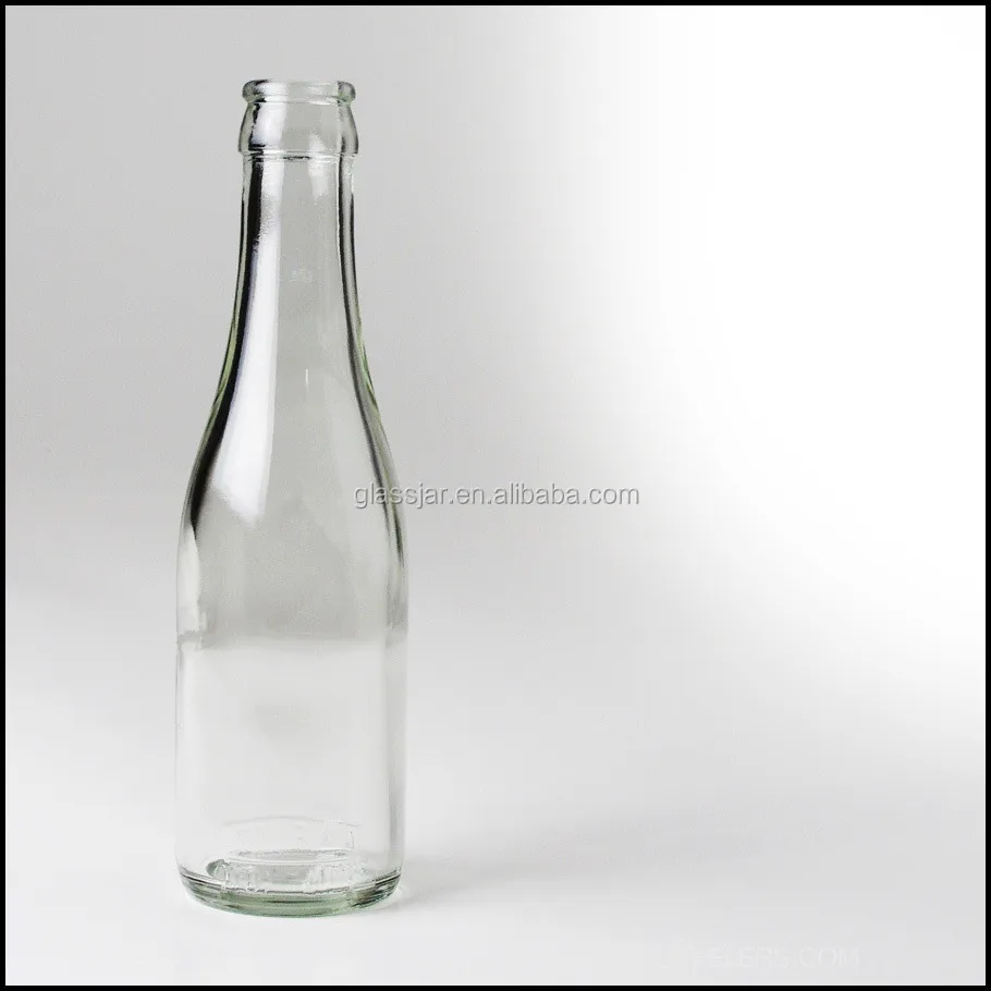 187ml drinking clear glass bottle 200ml glass bottle for spirit