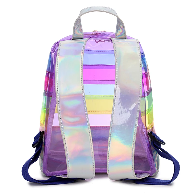 Fashion Color  Transparent Backpack