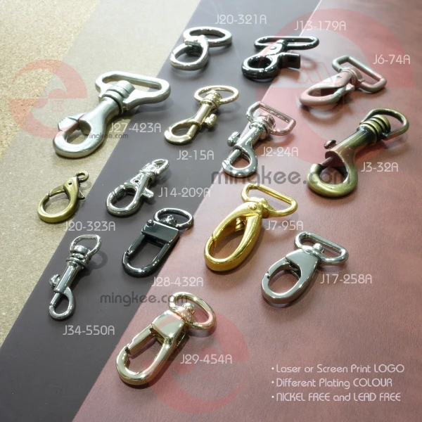 professional factory high quality metal locks for leather handbag