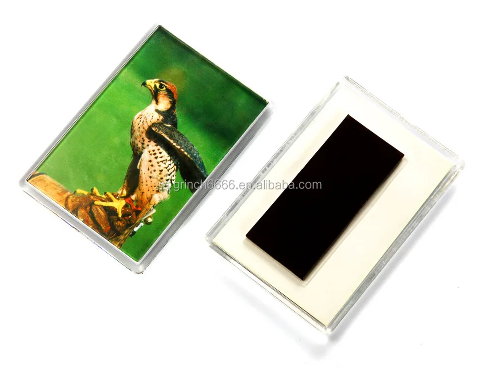 plastic acrylic photo frame fridge magnet with picture insert 2.jpg