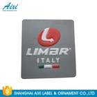 Custom hot sale jeans brand logo embossed leather patches labels for clothing/bags