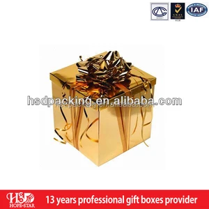 beautiful wedding gift box,cardboard christmas gift box