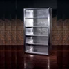solid and durable aviator bookshelf covered with aluminum