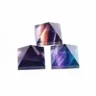 Natural Clear Fluorite Quartz Crystal Fluorite Crystal Healing Crystal Pyramid