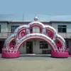 Full color print direct CE/RoHS approved PVC inflatable gate, Durable inflatable arch for advertising with cheap price