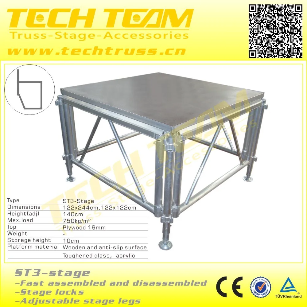 Used Stage aluminum global truss