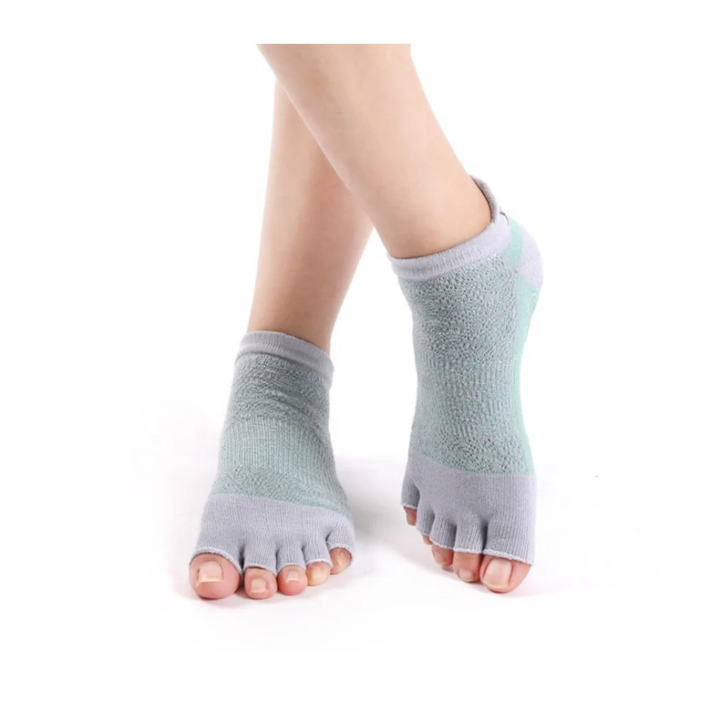 2019 Anti Slip Toe Socks Custom Logo Gym Pilates Grip Yoga socks For Women With Non Slip, Sky blue/light green/gray
2019 Anti Slip Toe Socks Custom Logo Gym Pilates Grip Yoga socks For Women With Non Slip, Sky blue/light green/gray