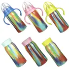 convenient baby bottles cool down hot water double wall stainless steel