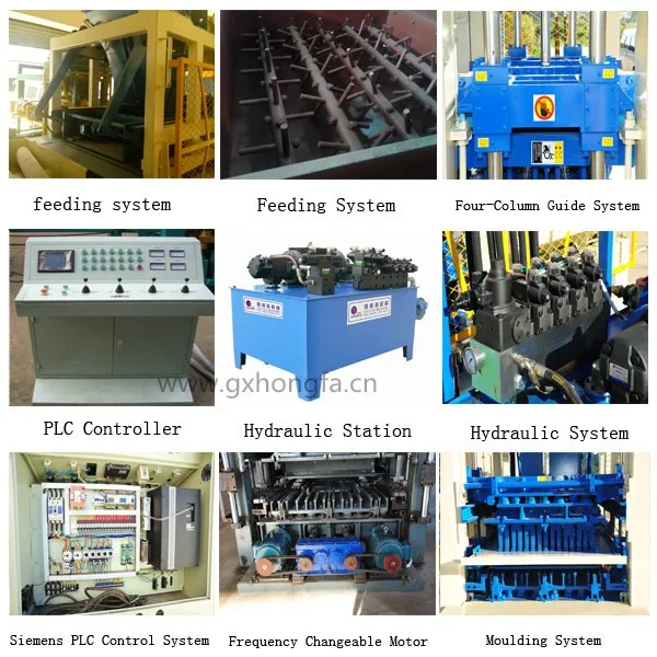 QT 6-12 uganda price of concrete block making machine salt blocke machine, cement hollow block moulding machine for sale