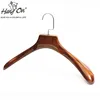 Luxury hanger Wood Clothing Hanger for Men's clothes Display