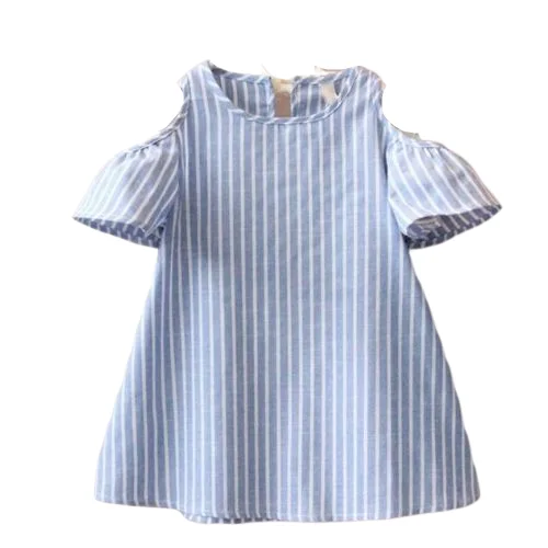 Kids Girls off Shoulder Mini Shirts Striped Dress Sundresses Cute Clothing For Children
Kids Girls off Shoulder Mini Shirts Striped Dress Sundresses Cute Clothing For Children