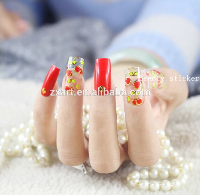 3d nail art stickers, 3d nail strips, 3d nail art supplies