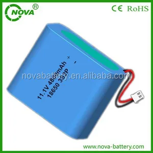 li ion battery pack 18650 11.1v