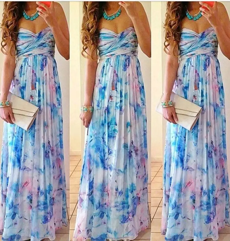 onen onen European summer loose wave pattern tassel sling dress Women's Clothing