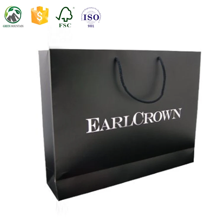 high quality 250 gsm art paper shopping bag design printed for