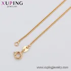 Jewelry In Necklace 44690 Xuping GZ Fashion Jewelry Market Plain Chain Necklace In 18k Plating Providing Free Sample