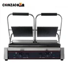CHINZAO China High Quality Cheap Price Electric Double Sandwich Panini Grill